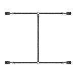 Ágyhoz Kötöző szett - fekete 