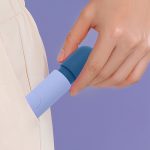 Csiklóizgató mini vibrátor VIVODRIVE (kék)
