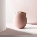 Léghullámos rózsa vibrátor (pastel pink)