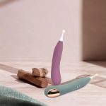 Multifunkciós g-pont vibrátor POINT PLEASURE (zöld)