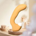 Multifunkciós vibrátor Léghullámos REVIBE (kék) 