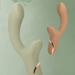 Multifunkciós vibrátor Léghullámos GROOVEGAL (zöld)  