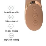 Multifunkciós vibrátor Léghullámos GROOVEGAL (zöld)  