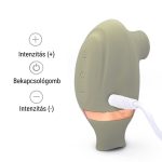 Multifunkciós vákuumos vibrátor Pleasure Pod (kék) 