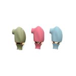 Multifunkciós vákuumos vibrátor Pleasure Pod (pink) 