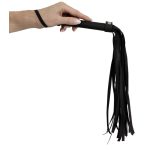 Fekete mini ostor / korbács Flogger 
