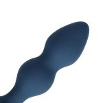 Anal dildó fogógyűrűvel - LOVELINE- nagy (kék)