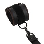 Keresztpántos Csukló- és Bokabilincs szett - fekete 