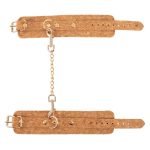 Vegan Fetish Csukló Bilincs szett Parafa 