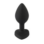 Gyémánt köves Anál Dugó Butt Plug (fekete) 
